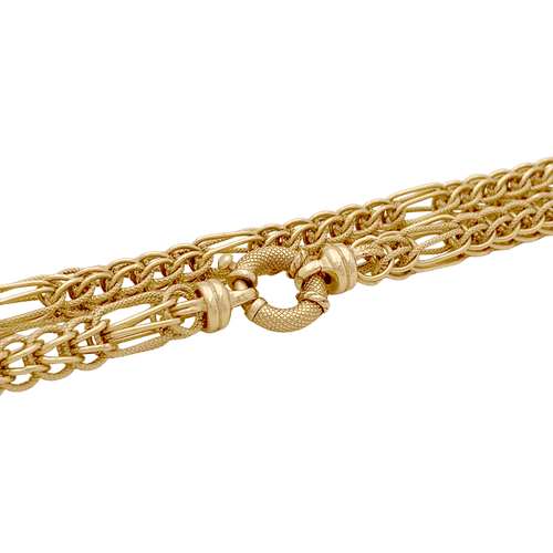 Collier Sautoir vintage or jaune. 58 Facettes 34741