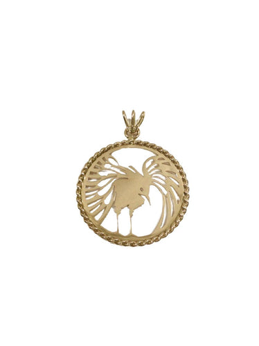 Pendentif Pendentif Phénix Or Rose 58 Facettes