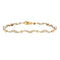 Bracelet Bracelet en or jaune, blanc et diamants 58 Facettes LP1300/17