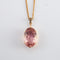 Collier Collier Tourmaline Rose 58 Facettes