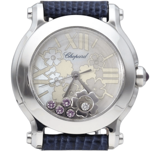 Montre Chopard Montre Happy Sport Flower 58 Facettes MT43565