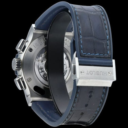 Montre Hublot Montre Classic Fusion 45 Chronograph Titanium Blue 58 Facettes MT43951