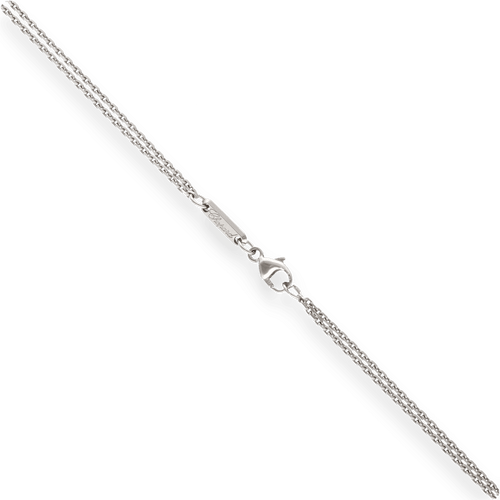 Collier Collier pendentif Chopard Happy Spirit en or blanc avec diamants - Ref. 79/6103/0-20 58 Facettes FB09880