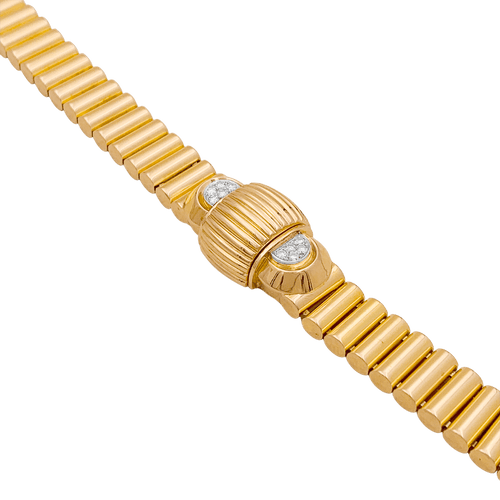 Montre Montre vintage secrète UTI, or jaune et diamants. 58 Facettes 34615