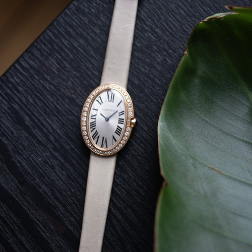 Cartier Baignoire Rose Gold Diamonds