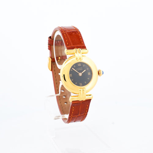 Cartier Must Colisée - black roman dial 58 Facettes