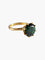 Bague 52 Bague Or Jaune Tourmaline Verte 58 Facettes