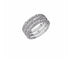 Bague 52 MAUBOUSIN - Alliance "Le Premier Jour" en or gris et diamant 58 Facettes R21