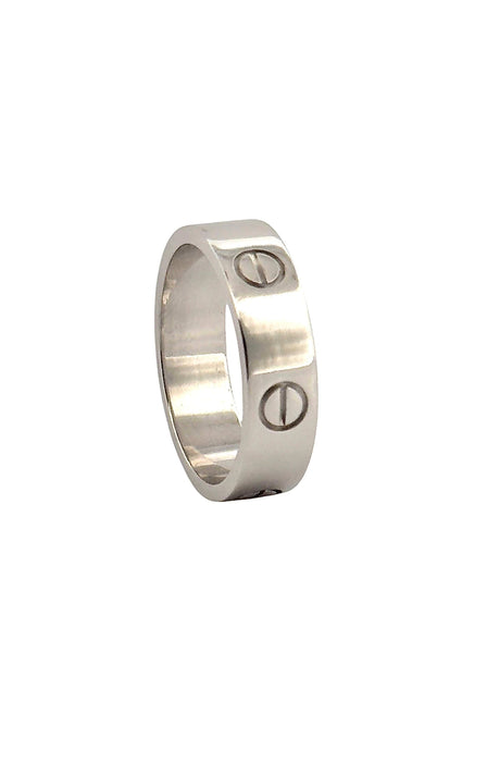 Bague 60 CARTIER - Alliance Love or gris 58 Facettes