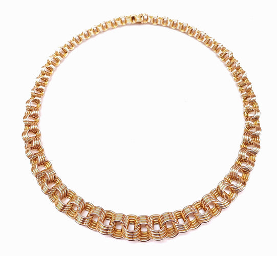 Collier Collier Or jaune massif 58 Facettes COLL.MSIF-987