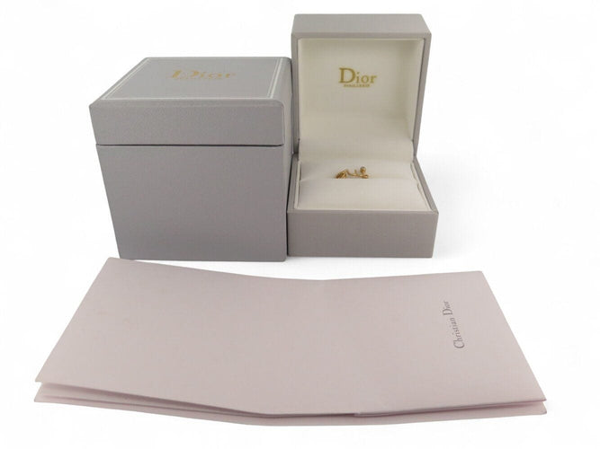 Bague 48 bague DIOR DIORamour oui joui95001 t48 en or jaune 18k diamant 58 Facettes 269685