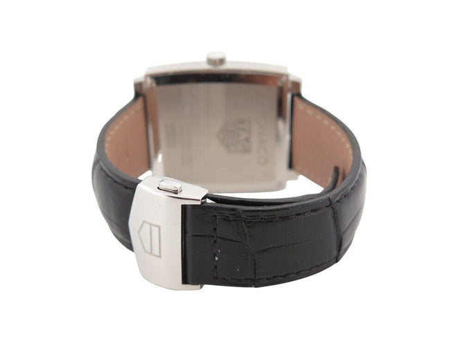 Montre montre TAG HEUER monaco waw131a.fc6177 acier 37mm quartz 2019 + etui 58 Facettes 268033