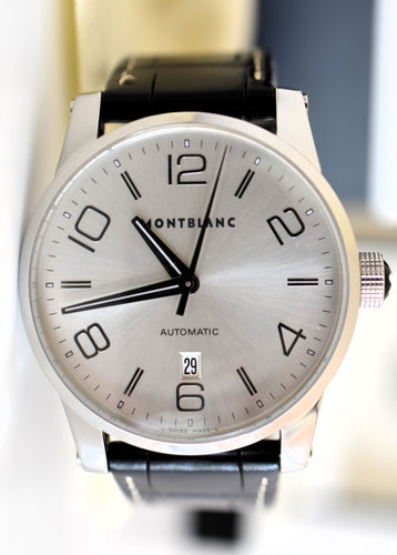 Montre MONTBLANC - Montre homme TimeWalker 2009 automatique, réf. 9675, full set exceptionnel 58 Facettes MON-100