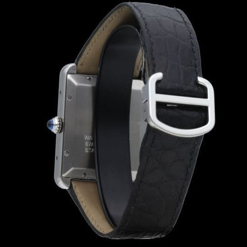 Montre Cartier Montre Tank Solo Xl 58 Facettes MT42337