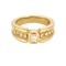 Bague 53 Bague type solitaire en or jaune et diamants 58 Facettes AUX1402