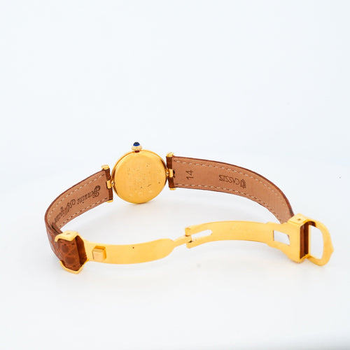 Cartier Must Vendôme - Ivory breguet dial - SM 58 Facettes