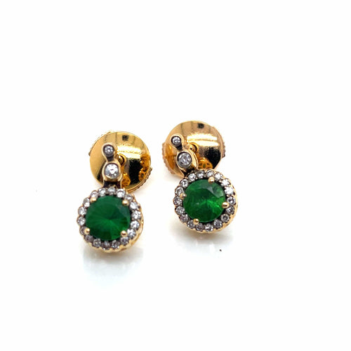 Bague Boucles d Oreilles Sélim Mouzannar Or rose Grenats Tsavorites Diamants 58 Facettes