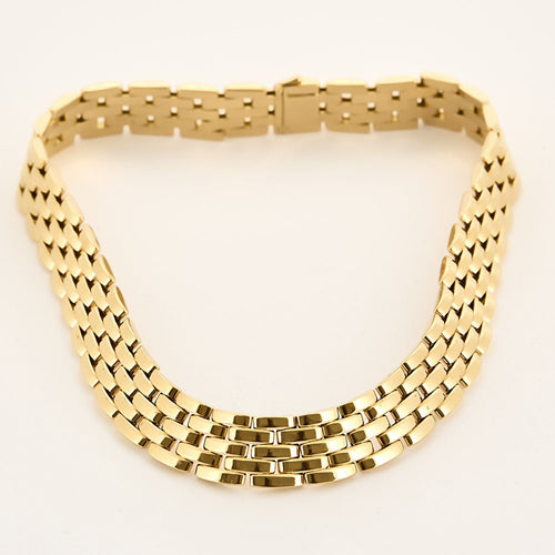 Collier CARTIER - Maillon Panthère - Collier en Or jaune 18k 58 Facettes CAN1261