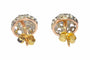 Boucles d'oreilles Boucles d'oreilles ovales vintage en diamants taille rose antique 58 Facettes 22327-0068