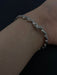 Bracelet Bracelet rivière de diamants or blanc 58 Facettes 096424206630