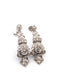 Boucles d'oreilles Boucles d'oreilles en or blanc 18 carats avec diamants 58 Facettes