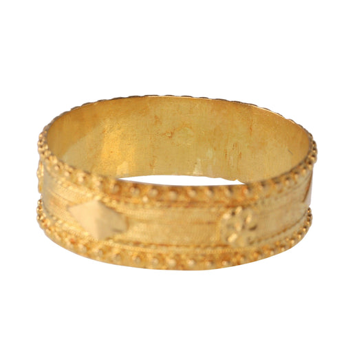 Alliance ancienne en or 18 carats, vers 1820 – Portez un morceau d'histoire, ressentez l'amour