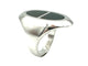 Bague 51 HERMES. Collection "Chaine d'ancre verso", bague en argent 58 Facettes