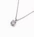 Necklace White gold diamond solitaire necklace 58 Facettes Pend.Dt-FA.27
