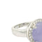 Bague POIRAY - Bague "filles Antik" or blanc, calcédoine, diamants 58 Facettes