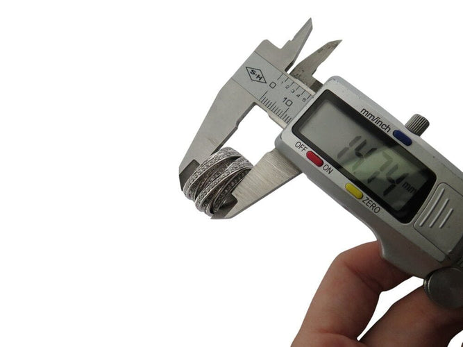 Bague 55 bague 5 rangs & 4 liens croises t55 en or blanc 18k 20gr 180 diamants 2.5ct 58 Facettes 268938