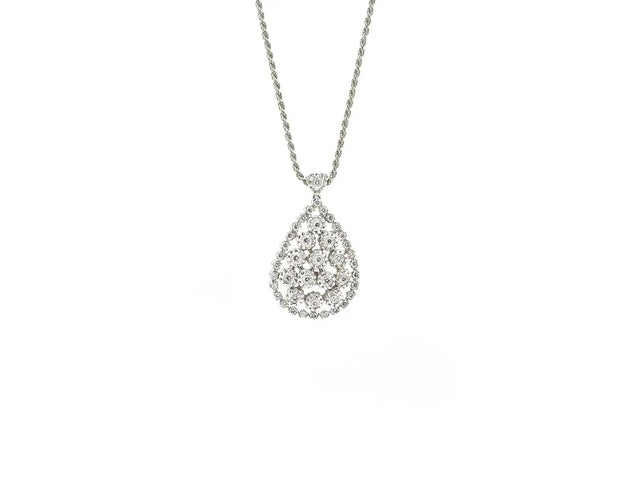Collier Collier Damiani en or blanc et diamants de 0,71 ct 58 Facettes 14544