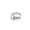 Bague 54 Bague Or blanc - Diamants baguette 58 Facettes 1.0000666/1
