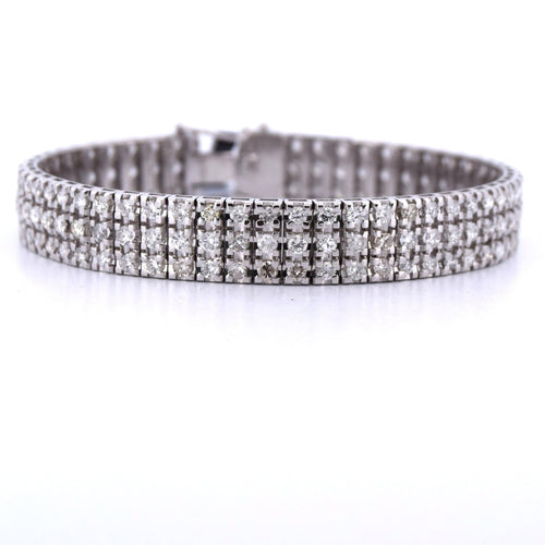 Bracelet BRACELET EN OR BLANC 18KT - 30 g 58 Facettes