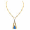 Collier Collier Or jaune, Or blanc Diamant, Opale 58 Facettes 578091CD