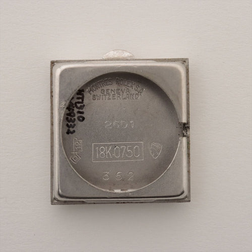 Montre Rolex - Montre Precision vintage en or blanc 18 carats avec coffret 58 Facettes