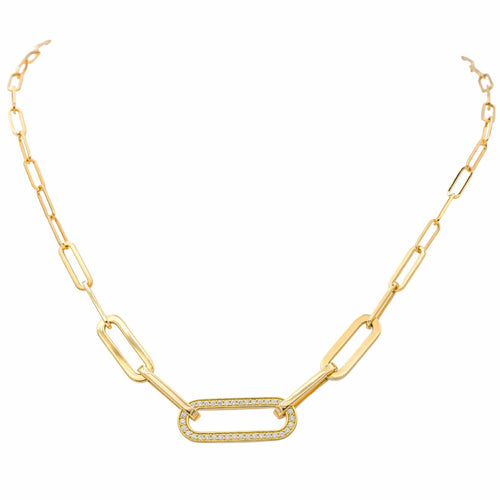 Collier Dinh Van Collier Maillon L Or jaune 58 Facettes 3824007CN