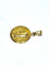Pendentif Médaille de la Vierge en or 18 carats jaune et or rose 58 Facettes