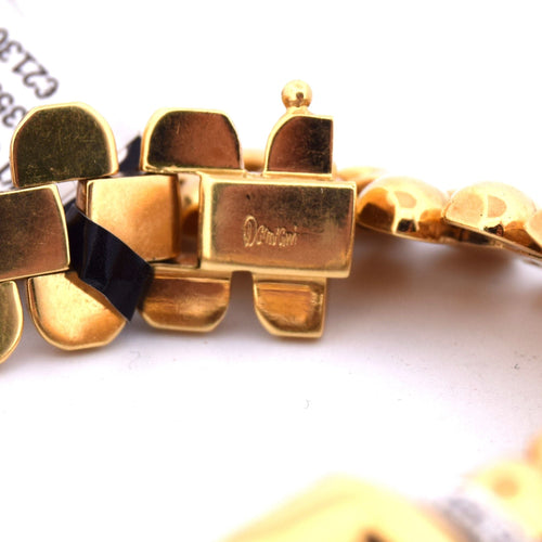 Collier Collier en or jaune des années 1940 avec diamants 58 Facettes