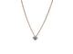 Collier collier pendentif solitaire 38-42cm diamant brillant 0.2ct or 1.7g 58 Facettes 268521