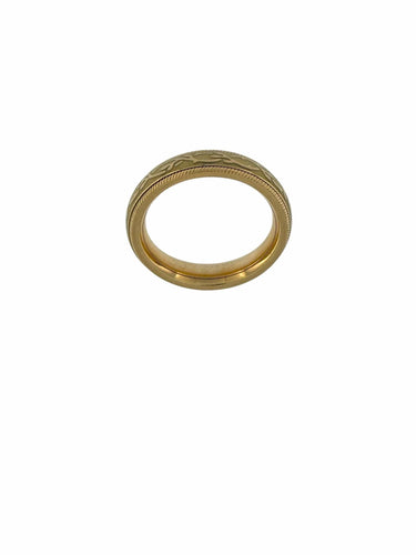 Bague 53 Wellendorff, bague cinétique en or jaune, émail et diamants 58 Facettes