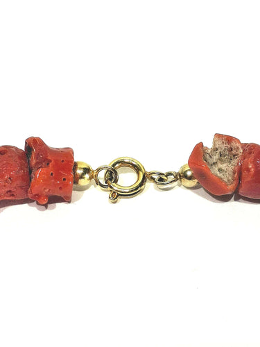 Collier Collier Corail Rouge 58 Facettes