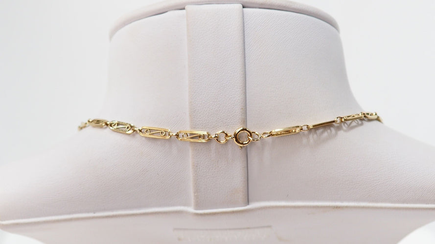 Collier 44cm Collier draperie en or jaune 58 Facettes 32347