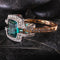 Bague 59 Portrait of an Idea ring – Unique Creation by Gianpiero Casolani 58 Facettes GCR001