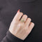 Bague 52 Bague Tourbillon Or Jaune Diamants 58 Facettes