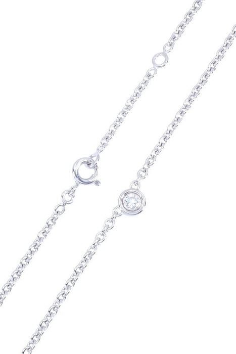 Collier DIOR - COLLIER MIMIOUI OR BLANC 58 Facettes 091451