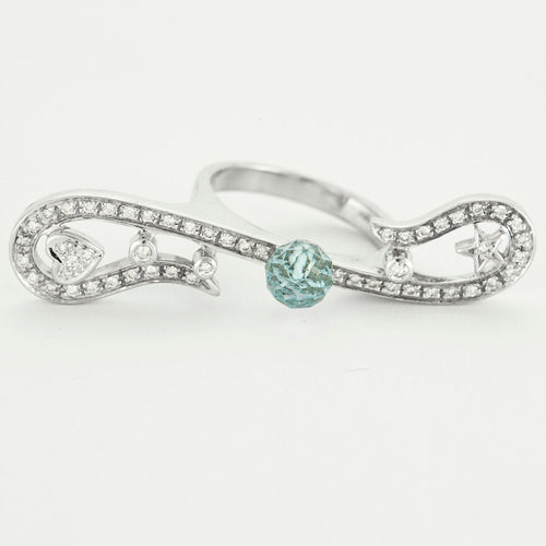 Bague 55 Au Coeur des Etoiles 58 Facettes LP974/13