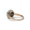 Bague 47 Bague marguerite XIXe or jaune 750 platine diamants tailles rose 58 Facettes SA006