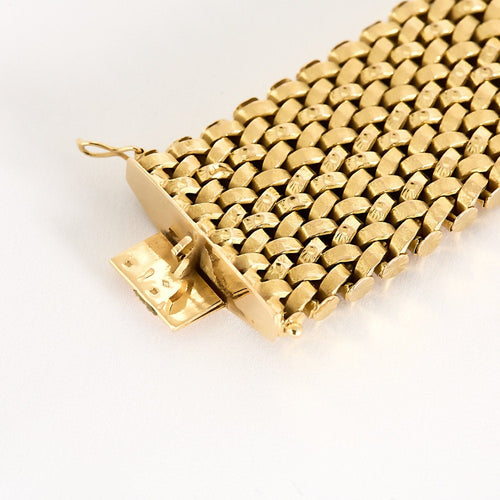 Bracelet Bracelet en or jaune 58 Facettes SQU3772