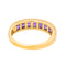 Bague 54 Bague  Or jaune Améthyste 58 Facettes 4166994RV
