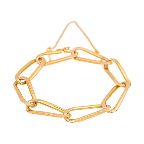 Bracelet Bracelet Maille cheval Or rose 58 Facettes 4717724CN